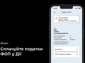 ФОПи 1-3 груп можуть сплатити податки через ДІЮ: послуга знову стала доступной