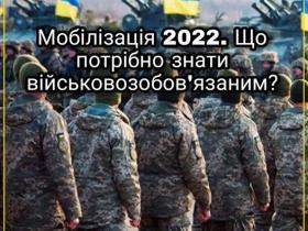 Мобілізація - 2022: що потрібно знати військовозобов'язаним?