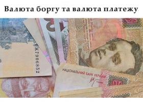 Валюта боргу та валюта платежу