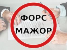Підтвердження форс-мажору листом Торгово-промислової палати України