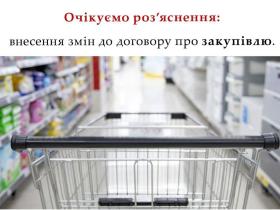 Внесення змін до договору про закупівлю