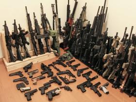 За 2023 рік вилучено понад 5000 одиниць вогнепальної зброї та майже 2 млн набоїв: у Нацполі підбили підсумки минулого року