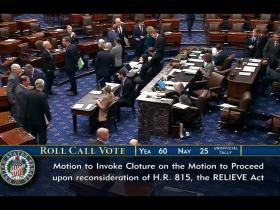 Голосування в США пакету фінансової допомоги Україні, Ізраїлю та Тайваню: 60 голосів - ЗА