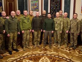 Президент України призначив командувачів сухопутних військ, об'єднаних сил, ДШВ і сил ТрО