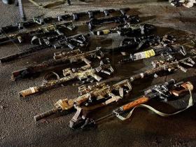 Нацполіція провела масштабну спецоперацію: вилучено понад 800 одиниць різної зброї та більше 57 кг вибухівки