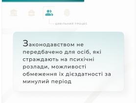 Для осіб, які страждають на психічні розлади, можливості обмеження їх дієздатності за минулий період не передбачено