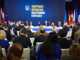 "Підтримуй Україну": на пленарному засіданні у Києві 8 країн оголосили про військову та фінансову допомогу