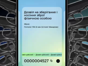 Дозвіл на зброю тепер доступний у Дії: документ відображається онлайн в застосунку