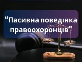 Пасивна поведінка правоохоронців в питаннях перевірки провокації