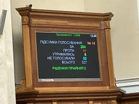 Рада підтримала кримінальну відповідальність за порушення та обхід економічних санкцій