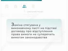 Заміна стягувача у виконавчому листі на підставі договору про відступлення права вимоги не суперечить вимогам законодавства
