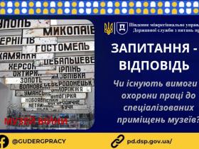 Чи існують вимоги з охорони праці до спеціалізованих приміщень музеїв?