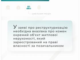 Позов до банку про зобов'язання провести реструктуризацію зобов'язань за кредитним договором