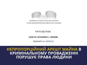 Арешт майна в кримінальному провадження не може бути безстроковим