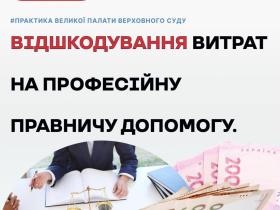 Відшкодування витрат на професійну правничу допомогу