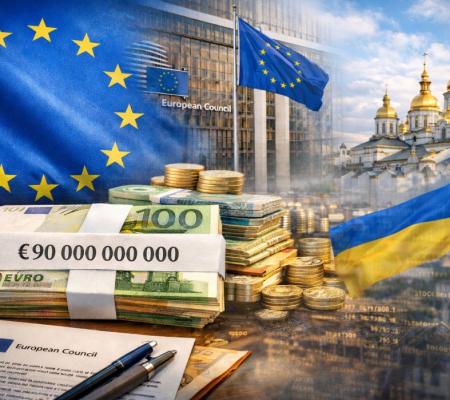 Європейська рада прийняла рішення щодо фінансової підтримки України на 90 млрд євро у 2026–2027 роках
