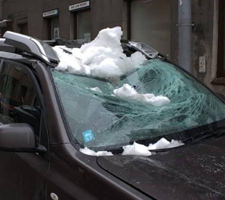 Якщо бурулька впала на авто: що робити та як відшкодувати збитки (алгоритм дій)