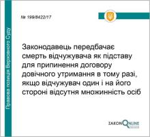 Договір довічного утримання: чи є смерть відчужувача підставою для припинення договору?