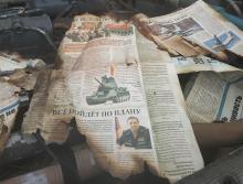 Російська військова техніка таки доїхала до Хрещатика... тільки у вигляді металобрухту (фотогалерея)