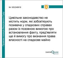 Встановлення факту постійного проживання зі спадкодавцем на час відкриття спадщини