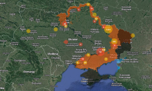 В Україні створили карту територій, які забруднені вибухонебезпечними предметами