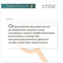 Обгрунтування грошових вимог до боржника у справі про неплатоспроможність фізособи