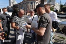 Колишнього одеського військкома Євгена Борисова було затримано у Києві (відео, фото ДБР)