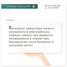 Оскарження в апеляційному порядку ухвали про відкриття провадження у справі про банкрутство держпідприємства