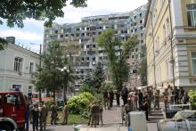 Фахівці КНДІСЕ ідентифікували уламки ракети Х-101, яка влучила в "Охматдит" - Мін'юст