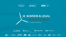 25 вересня 2024 року в м. Києві відбудеться IХ Business & Legal Energy Forum