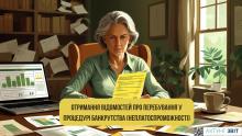 Отримання відомостей про перебування у процедурі банкрутства (неплатоспроможності)