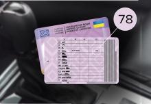 Відмітка "78" у посвідченні водія: про що говорить та що визначає роз'яснили у Нацполіції
