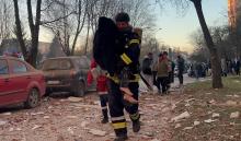 Майже 500 ударних дронів та 48 ракет різного типу: росія завдала удару по західних областях України