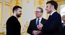 Україна, Британія і Франція підписали угоду про наміри щодо розміщення багатонаціональних сил в Україні