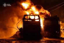 У ніч на 24 січня росія здійснила черговий масований ракетно-дроновий обстріл України, застосувавши понад 370 ударних дронів та 21 ракету