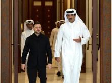 Україна і Катар домовилися про партнерство в оборонній сфері на 10 років: Зеленський зустрівся з Еміром Держави Катар