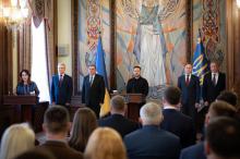 У присутності Президента України Володимира Зеленського 22 новопризначених суддів склали присягу