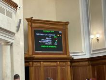 Верховна Рада проголосувала за продовження воєнного стану до 02 серпня 2026 року