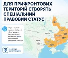 Для прифронтових територій планують створити спеціальний правовий статус