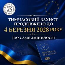 Тимчасовий захист у ЄС продовжено до 4 березня 2028 року: що саме змінилося для українців
