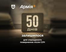Важливо! Залишилося 50 днів, щоб повернутися після СЗЧ за спрощеною програмою