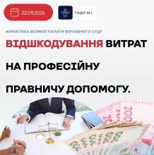 Відшкодування витрат на професійну правничу допомогу