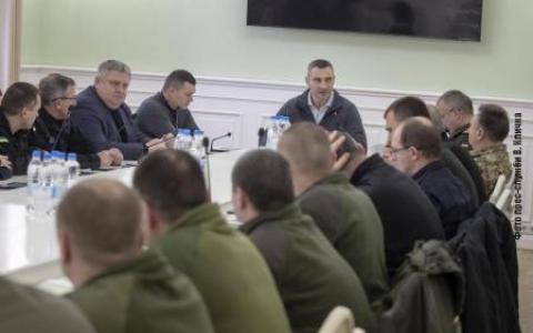 В Києві створюють штаб територіальної оборони: Кличко провів відповідну нараду