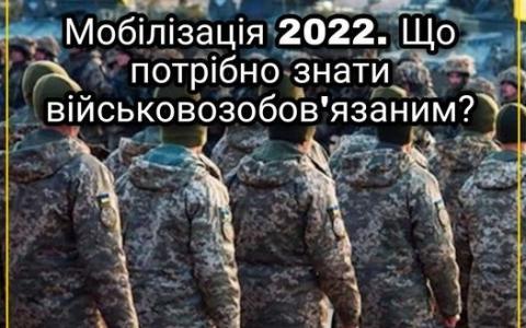 Мобілізація - 2022: що потрібно знати військовозобов'язаним?
