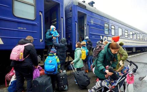 Евакуація із Донеччини: безкоштовний поїзд на Житомирщину курсуватиме раз на вісім днів!