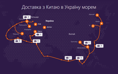 Оптимізація вартості доставки вантажів з Китаю