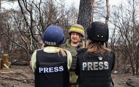 Увага! Змінилися правила акредитації журналістів під час воєнного стану