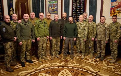 Президент України призначив командувачів сухопутних військ, об'єднаних сил, ДШВ і сил ТрО