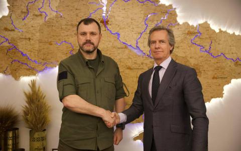 За дорученням Президента України міністр МВС Ігор Клименко зустрівся з Надзвичайним і Повноважним Послом Португальської Республіки в Україні