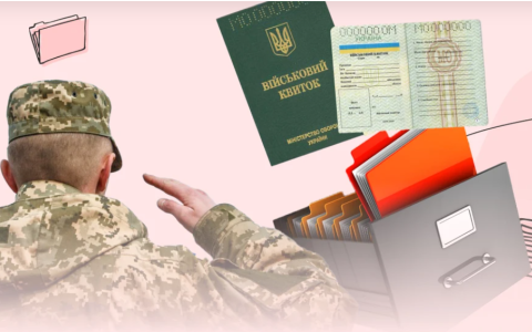Перелік документів, які надаються громадянами України, під час взяття на військовий облік